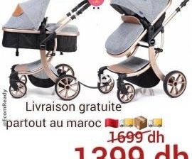 poussette combiné 2 en 1 ☎️