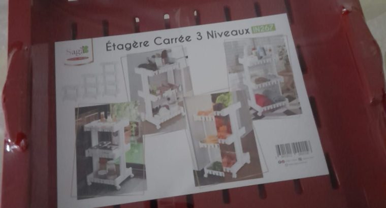 Étagères 3Etage plastique