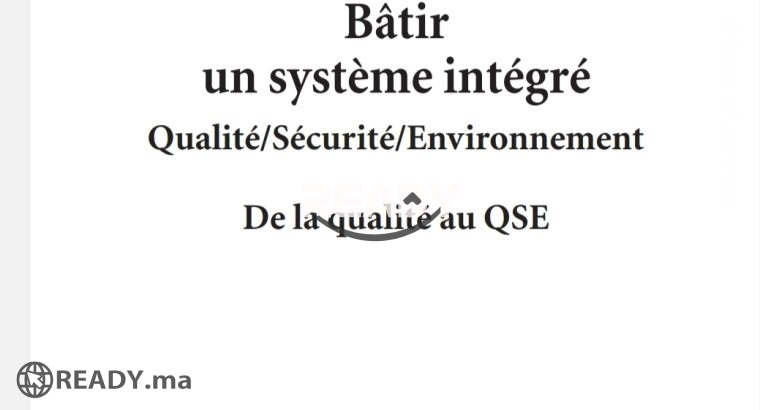 Bâtir un système intégré qualité sé