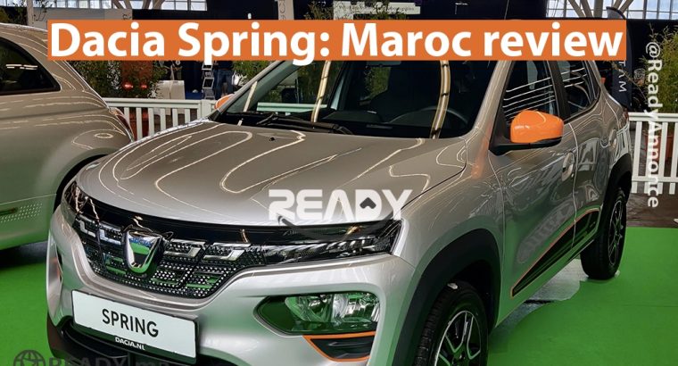Dacia Spring: Maroc review